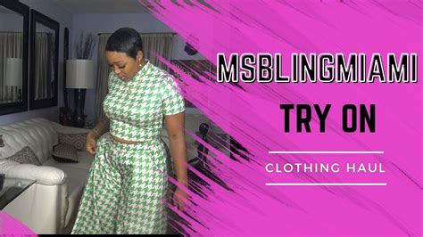 ms bling clothing